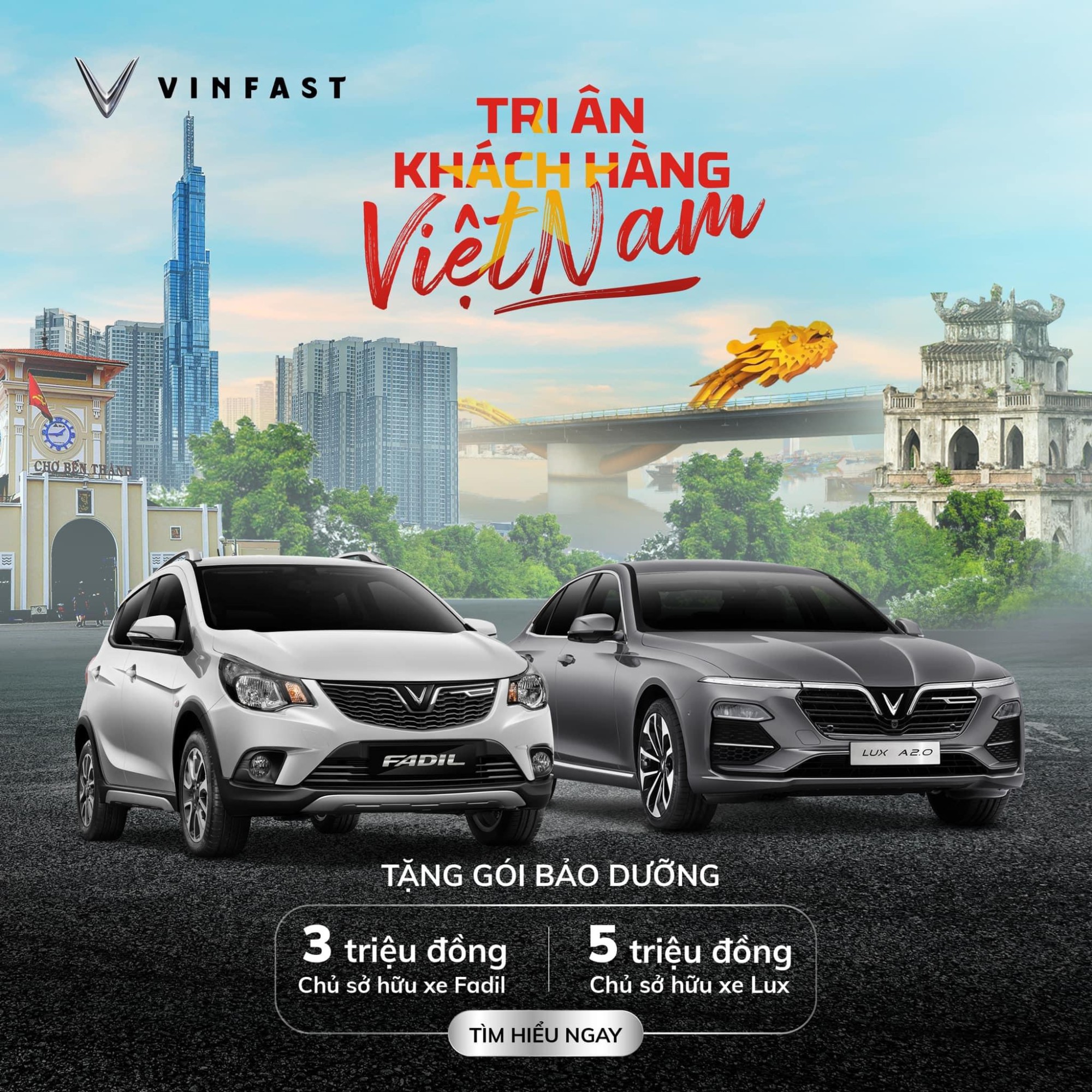 VẠN CÂY SỐ, TRIỆU NIỀM TIN, VINFAST TRI ÂN KHÁCH HÀNG VỚI GÓI BẢO DƯỠNG GIÁ TRỊ